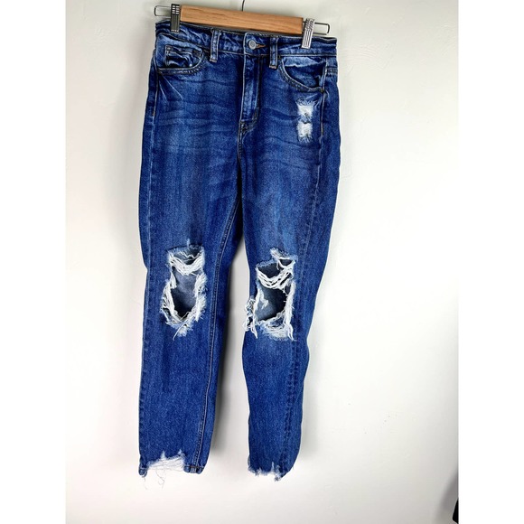 Buckle Jeans | Bridge by Gly Distressed Mom Fit Jeans size 25 - Picture 1 of 4